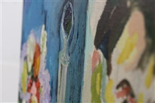 Original Hand-Painted Acrylic on Canvas Painting by Betty Jameson - World Golf Hall of Fame Collection