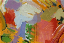 Original Hand-Painted Acrylic on Canvas Painting by Betty Jameson - World Golf Hall of Fame Collection