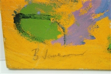 Original Hand-Painted Acrylic on Canvas Painting by Betty Jameson - World Golf Hall of Fame Collection