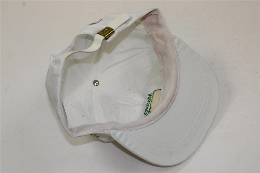 Masters Champions Multi-Signed Masters White Logo Hat - World Golf Hall of Fame Collection JSA ALOA