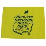 Gary Player Signed Augusta National Golf Club Members Embroidered Flag with Years Won JSA ALOA