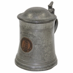 1905 Wolloston Golf Club Best Gross Score Class B Pewter Winners Mug Won by W.L. Doten