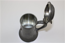 1905 Wolloston Golf Club Best Net Score Class B Pewter Winner's Stein Won by W.L. Doten