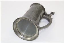 1905 Wolloston Golf Club Best Net Score Class B Pewter Winner's Stein Won by W.L. Doten