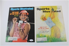 Mickey Wright Signed 1962 Sports Illustrated JSA #PP58689 And Nancy Lopez Signed 1978 Sports Illustrated JSA #NN70563