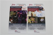 David Graham Signed 1981 Sports Illustrated JSA #NN70565, And Billy Casper Signed 1966 Sports Illustrated JSA #PP58233