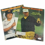 Billy Casper Signed 1970 Sports Illustrated JSA #PP58336, And Lee Trevino Signed 1974 Sports Illustrated JSA #PP58241