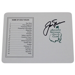 Jack Nicklaus Signed Augusta National Golf Club Scorecard JSA #AA08685
