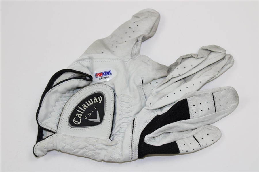 Phil Mickelson Match Used Callaway RH Golf Glove PSA/DNA #S98868