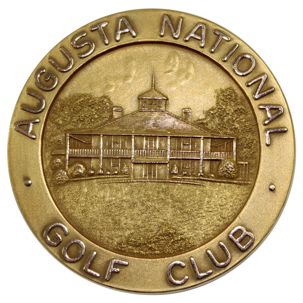 1968 Masters Tournament Low Amateur 10k Gold Medal Won by Vinny Giles