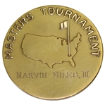 1968 Masters Tournament Low Amateur 10k Gold Medal Won by Vinny Giles