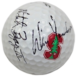 Tiger Woods & Stanford Team Signed Stanford Logo Golf Ball - Wow! FULL JSA #XX09813
