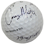 Tiger Woods & Stanford Team Signed Stanford Logo Golf Ball - Wow! FULL JSA #XX09813