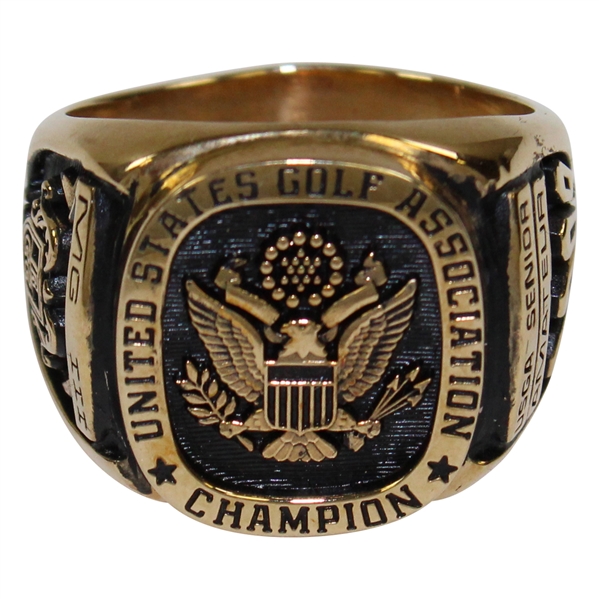 Vinny Giles Personal USGA 2009 Senior Amateur at Beverly Champions 14k Ring