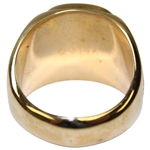 Vinny Giles' Personal USGA 2009 Senior Amateur at Beverly Champions 14k Ring