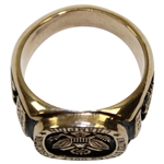Vinny Giles' Personal USGA 2009 Senior Amateur at Beverly Champions 14k Ring