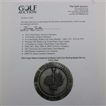 2003 Hugh Wilson Invitational at Merion Golf Club Sterling Medal Won by Vinny Giles