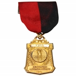 1966 Southern Intercollegiate 1st Place Balfour Medal with Ribbon Won by Vinny Giles