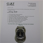 Vinny Giles' 2003 Sr. Mid-Amateur Inv. At Inverness Club Contestant Badge/Clip