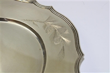 1923 Pine Valley GC Member Gifted Sterling Plate to Amateur National Champ Maxwell R. Marston