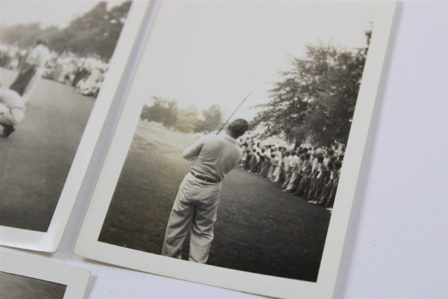 Lot of Six (6) Vintage Craig Wood at The Masters Photographs from Unknown Year