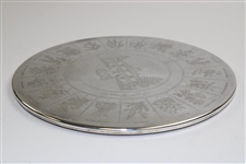 Augusta National Golf Club Sterling Silver Clubhouse with Hole Names Trivet in Box