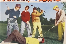 1953 'The Caddy' Movie 11x14 Lobby Card #7 - Hogan Teeing Off of Jerry Lewis