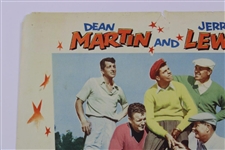 1953 'The Caddy' Movie 11x14 Lobby Card #2 - Pros Helping Lewis with His Stance
