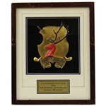2004 Loch Lomond Golf Club The Rossdhu Invitational Flight Winners Plaque - Framed