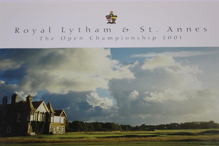 2001 Royal Lytham & St. Annes 'The OPEN Championship' Poster