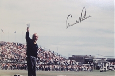 Arnold Palmer Signed 'Swilken Bridge, St. Andrews Scotland' Photo - Framed JSA ALOA
