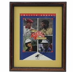 Payne Stewart, Couples, Azinger, & Watson Signed 1992 The Skins Game Cover - Framed JSA ALOA