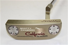 Scotty Cameron Titleist California Sonoma Putter with Cameron Signed Head Cover JSA ALOA