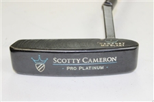 Scotty Cameron Titleist Newport Mid Slant Pro Platinum Putter with Head Cover