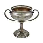 1908 Arsdale Golf Club Election Day Governors Cup Sterling Silver Trophy Won by Morton Waite
