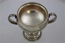 1908 Arsdale Golf Club Election Day Governors Cup Sterling Silver Trophy Won by Morton Waite