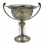 1934 Bermuda Amateur Golf Championship Sterling Silver Trophy Won By Ted Fenwick