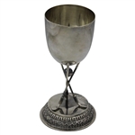 1938 Karachi Golf Club Pritchard Sterling Silver Challenge Cup Winner Engr. Comdr. J.H. Mckay - October