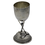 1938 Karachi Golf Club Pritchard Sterling Silver Challenge Cup Winner Engr. Comdr. J.H. Mckay - October