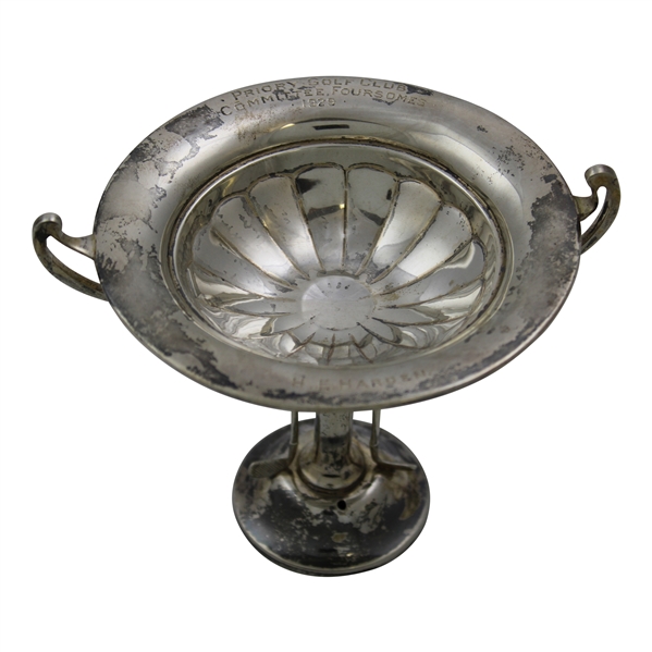 1929 Priory Golf Club Committee Foursomes Trophy Cup Won by H.E. Harden