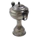 1951 McCutchan Cup Sterling Silver Trophy Cup with Lid Won by E.G. Spooner