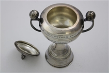 1951 McCutchan Cup Sterling Silver Trophy Cup with Lid Won by E.G. Spooner