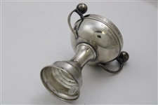 1951 McCutchan Cup Sterling Silver Trophy Cup with Lid Won by E.G. Spooner