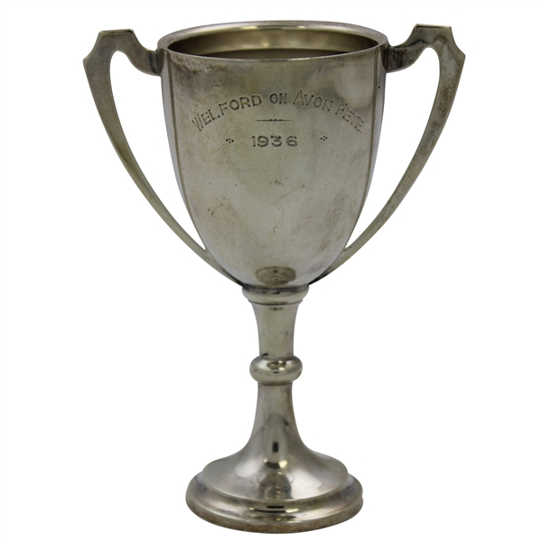 1936 Welford on Avon Fete Sterling Silver Trophy Cup