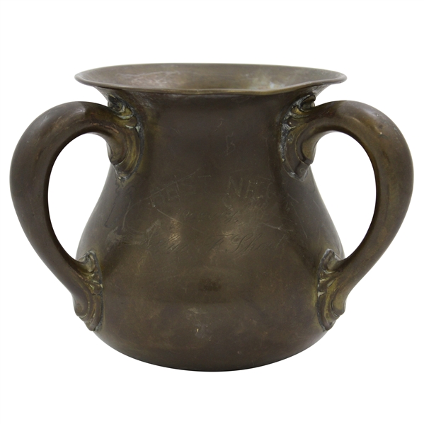 1905 Mens Invitation Spring Best Net 3-Handle Pitcher Won by Arthur F. Short