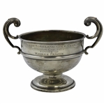 1925 North Foreland Golf Club Whitsun Cup Sterling Silver Runner Up Trophy Won by Maurice Frazer