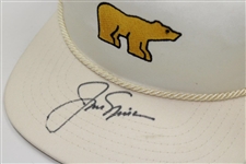 Jack Nicklaus Signed Classic White Golden Bear Hat JSA ALOA