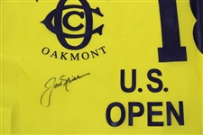 Jack Nicklaus Signed Commemorative '1962 US Open at Oakmont' Screen Flag JSA ALOA