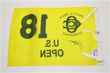Jack Nicklaus Signed Commemorative '1962 US Open at Oakmont' Screen Flag JSA ALOA
