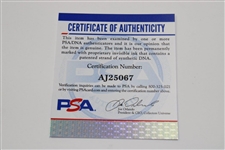 Jack Nicklaus Signed Commemorative '1967 US Open at Baltusrol' Screen Flag PSA/DNA #AJ25067